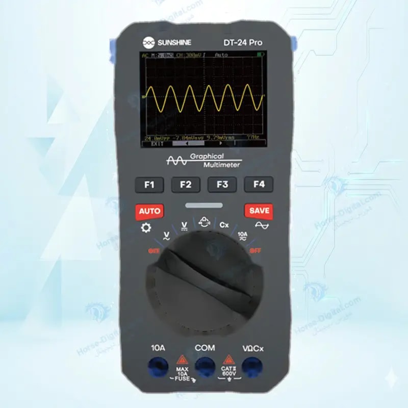 مولتی متر دیجیتال و اسیلوسکوپ سانشاین مدل Sunshine Dt-24 Pro خرید