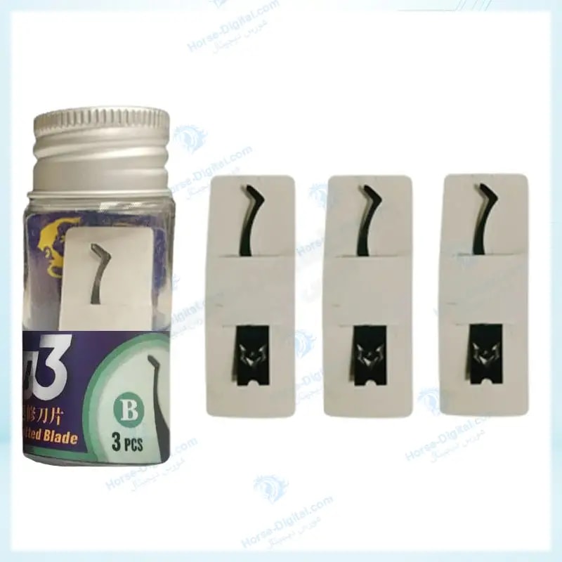 ست تیغ تعویض آی سی 3 عددی مکانیک Mechanic B Hand Polished Blade خرید