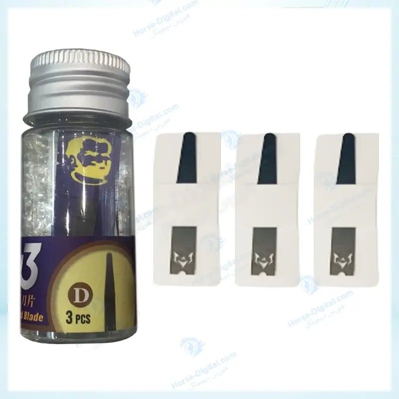 ست تیغ تعویض آی سی 3 عددی مکانیک Mechanic D Hand Polished Blade خرید