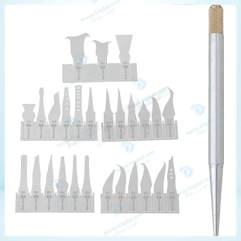 ست تیغ تعویض آی سی 27 عددی یاکسون مدل Yaxun Yx-222 خرید