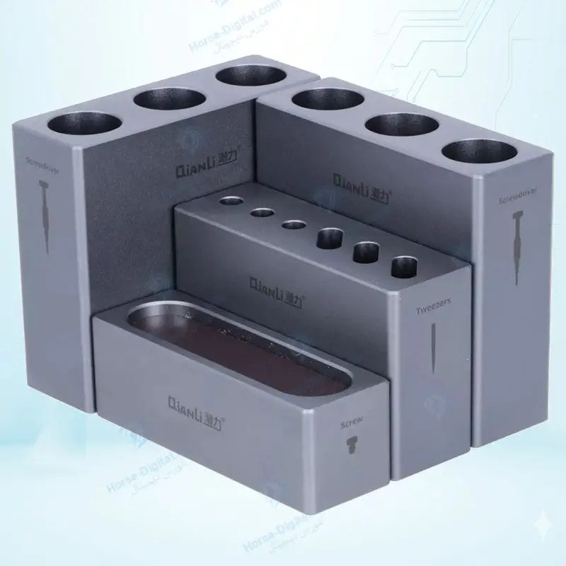 ست نگهدارنده ابزار فلزی 4 عددی کیانلی مدل QiANLi iCube خرید