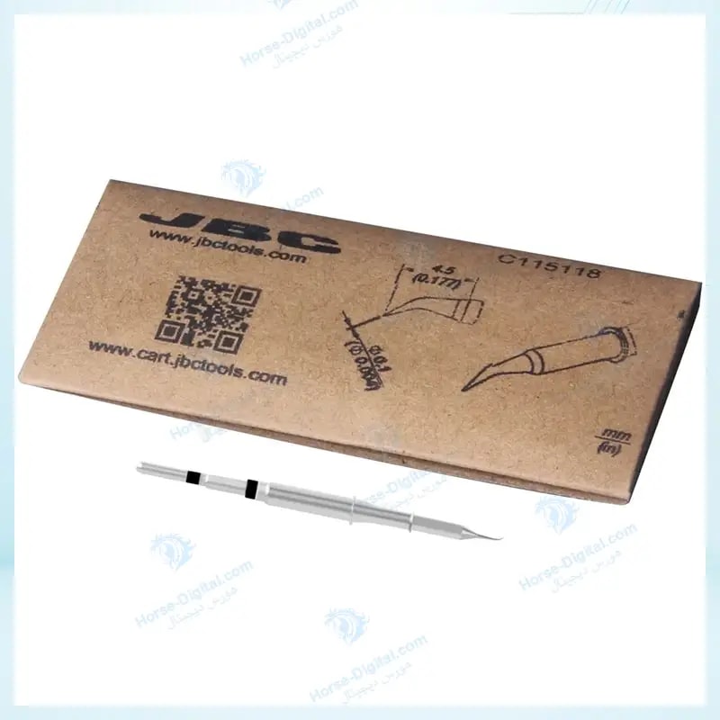 نوک هویه سر کج جی بی سی Jbc C115118 خرید