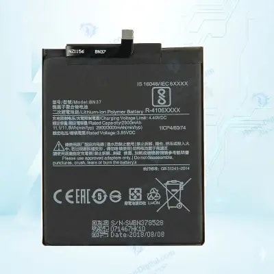 باتری شیائومی Xiaomi Redmi 6 BN37 خرید