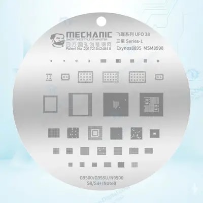 شابلون مکانیک سامسونگ Mechanic Ufo 38 Qualcomm / Exynos خرید