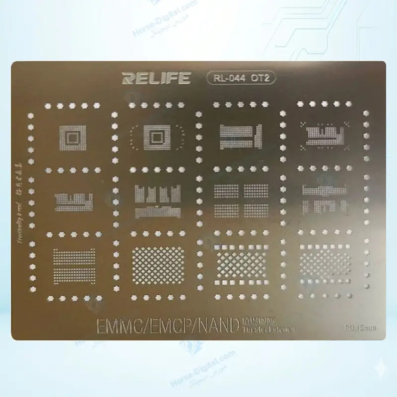 شابلون هارد ریلایف مدل Relife Rl-044 OT2 0.15mm Emmc / Emcp / Nand خرید