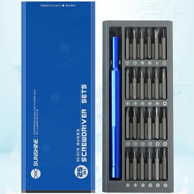 ست پیچ گوشتی 25 عددی سانشاین مدل Sunshine Ss-5118 خرید