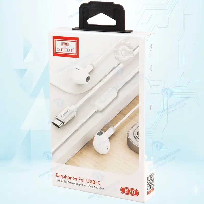 هندزفری تایپ سی ارلدام مدل Earldom E70 Type C خرید