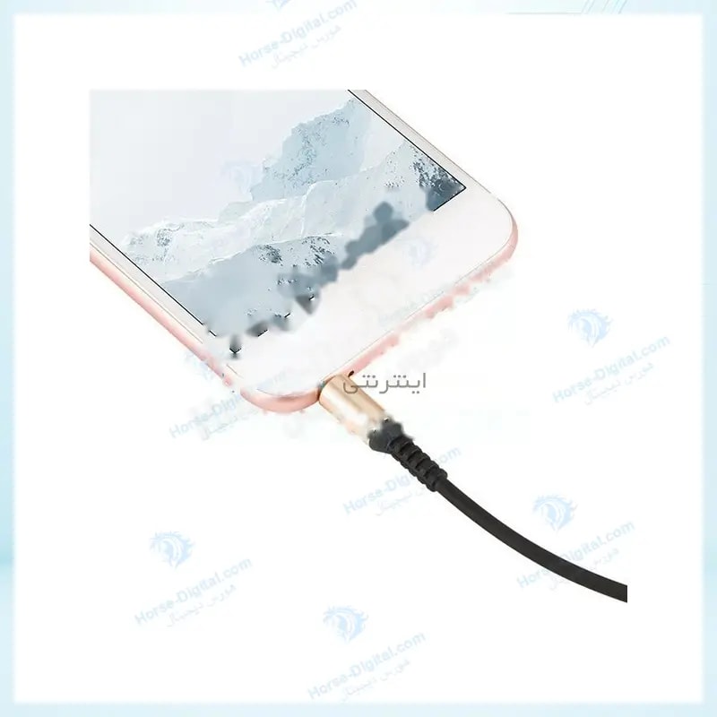 کابل فنری Hoco Aux With Mic 200cm خرید