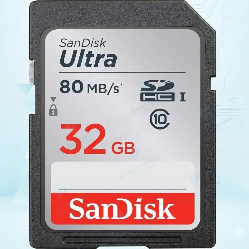 مموری Sandisk Ultra Class 10 80MB/s Sdhc 32GB خرید