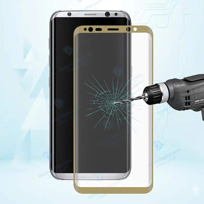 محافظ صفحه گلس رنگی خم برای Samsung Galaxy S8 Plus / G955 خرید