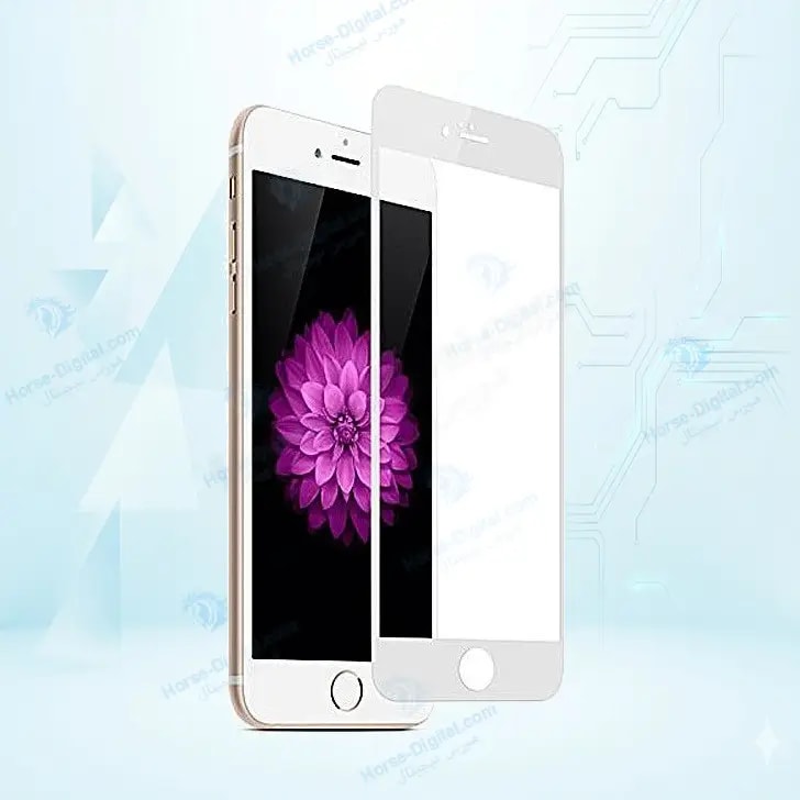 محافظ صفحه اپل Apple iPhone 7 / iPhone 8 Color 5D Glass خرید
