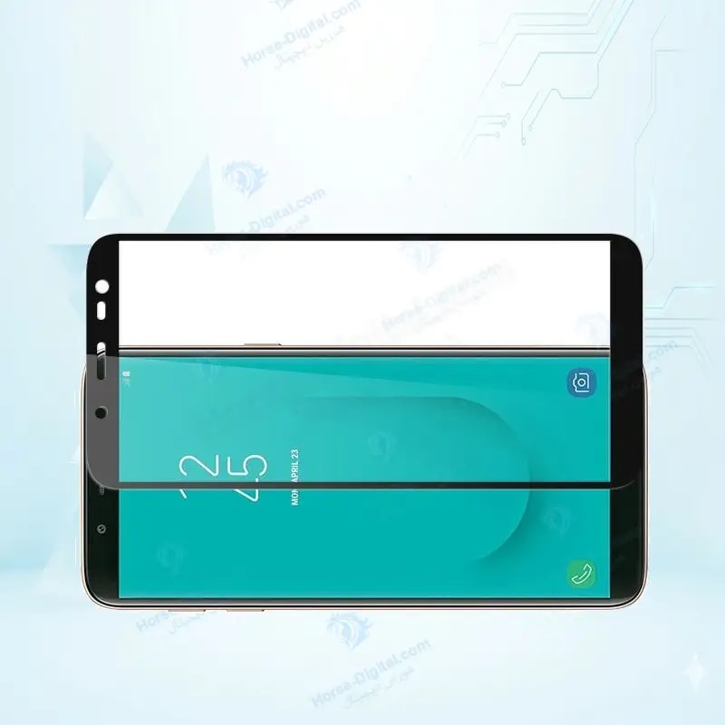 محافظ صفحه Samsung Galaxy J6 / J600 Color 5D Glass خرید