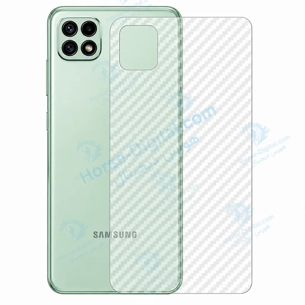 برچسب پشت Samsung Galaxy A22 5G مدل کربنی خرید