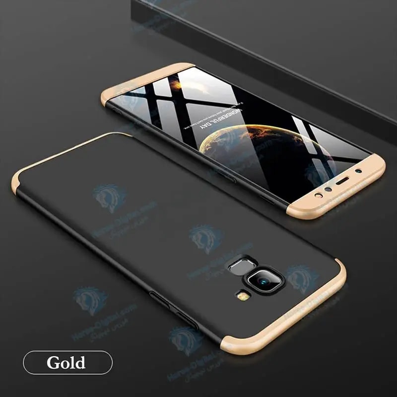 قاب محافظ با پوشش 360 درجه Samsung Galaxy A6 2018 Color Full Cover خرید