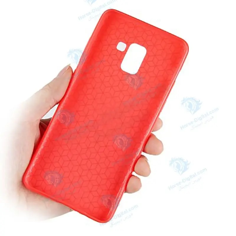 قاب ژله ای طرح چرم Auto Focus Jelly Case Samsung Galaxy A8 2018 خرید