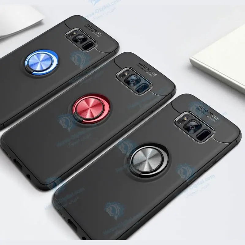 قاب محافظ ژله ای Magnetic Ring Case Samsung Galaxy S8 خرید