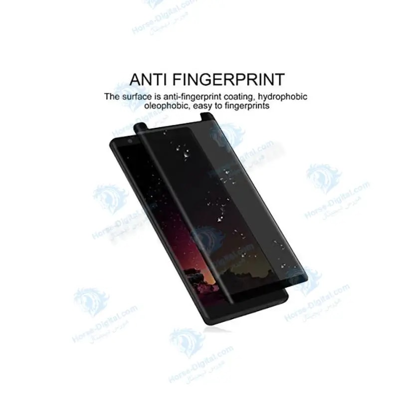 محافظ صفحه گلس دید از روبرو Privacy Glass Samsung Galaxy Note 8 خرید