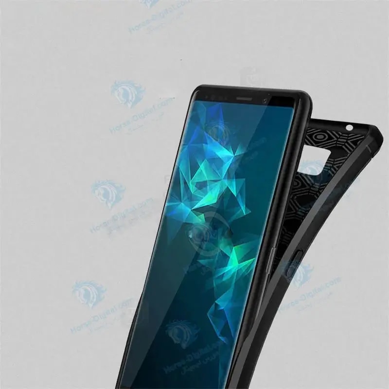 قاب طرح چرم سامسونگ نوت 9 مدل Becation Ruged Armor Soft Case خرید