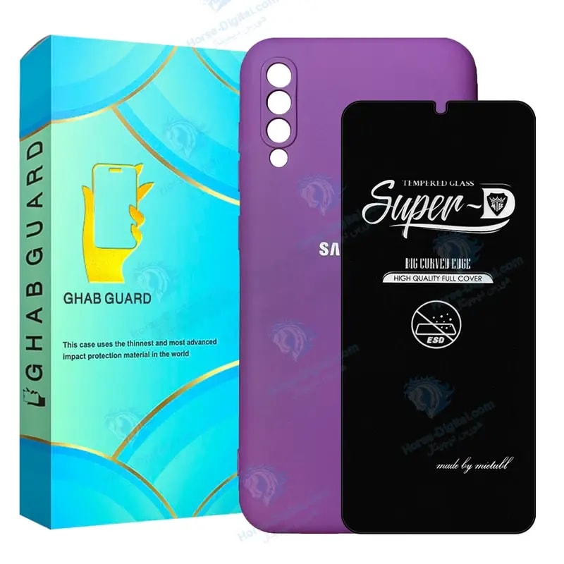 کاور قاب گارد مدل Siliconsuperd مناسب برای گوشی موبایل سامسونگ Galaxy A70 / A70s به همراه محافظ صفحه نمایش خرید
