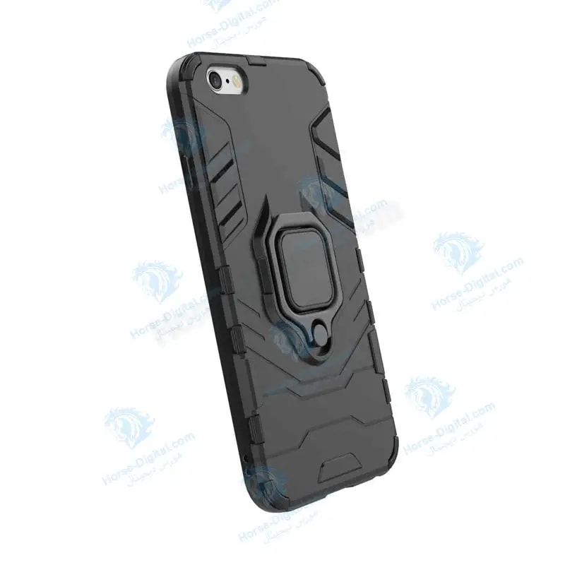 قاب محافظ انگشتی اپل Ring Holder Iron Man Armor Case Apple iPhone 6 / 6S خرید