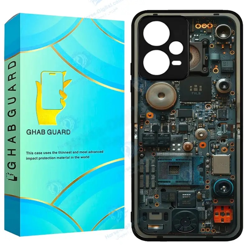کاور قاب گارد طرح تکنولوژی مدل Gchpx5p مناسب برای گوشی موبایل شیائومی Poco X5 Pro 5G خرید