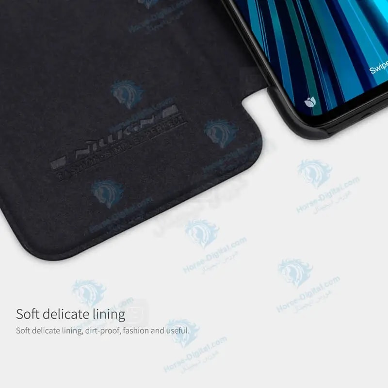 کیف محافظ چرمی نیلکین شیائومی Nillkin Qin Case For Xiaomi Redmi Note 8 Pro خرید