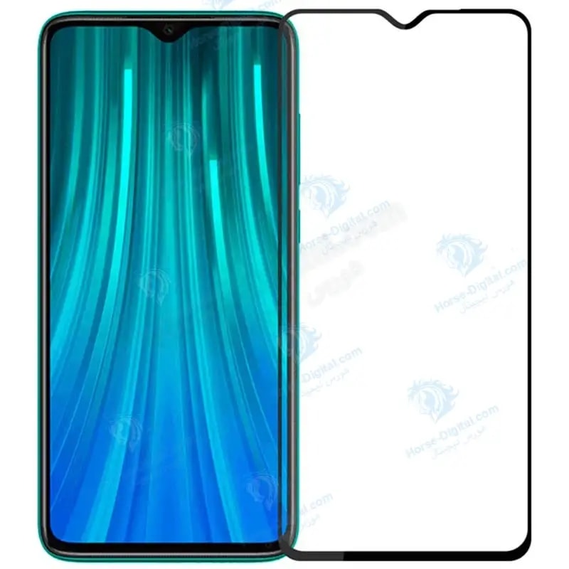 محافظ صفحه نمایش مات تمام چسب با پوشش کامل شیائومی Full Matte Glass Screen Protector For Xiaomi Redmi Note 8 Pro خرید