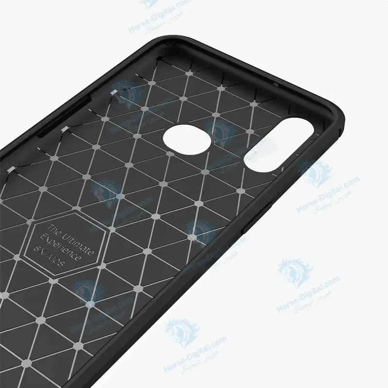 قاب محافظ ژله ای سامسونگ Fiber Carbon Rugged Armor Case For Samsung Galaxy A10s خرید