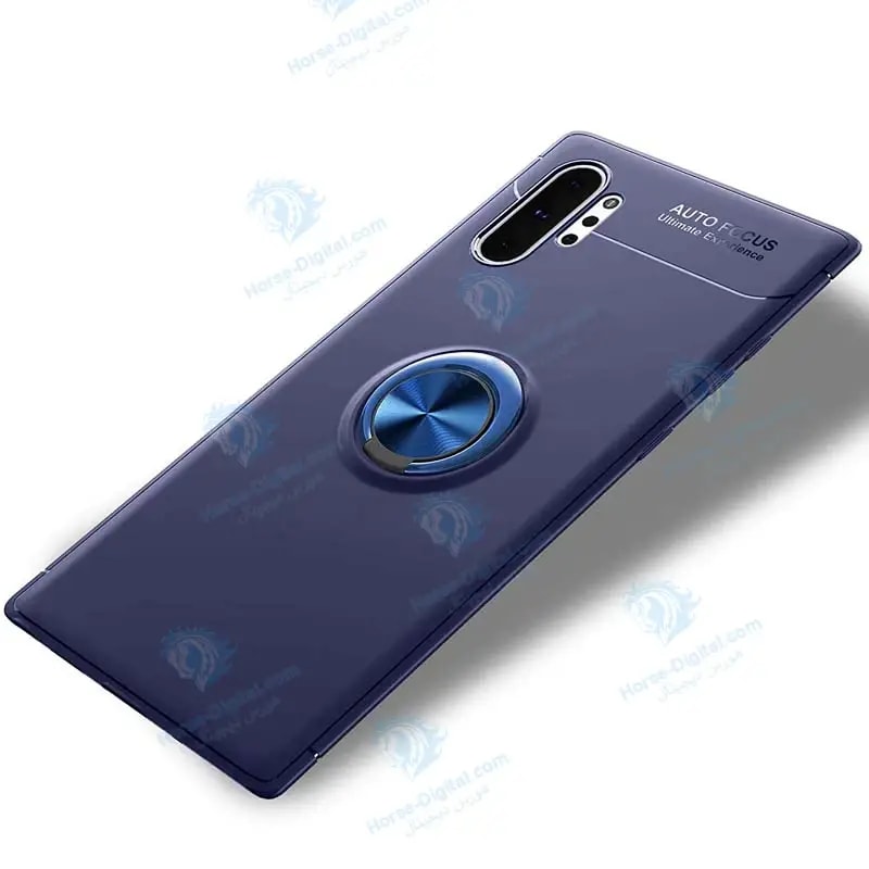 قاب ژله ای طرح چرم انگشتی سامسونگ Becation A.f Magnetic Ring For Samsung Galaxy Note 10 Plus خرید