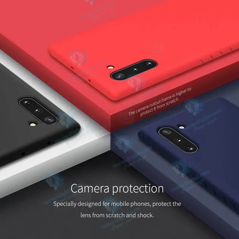 قاب محافظ نیلکین سامسونگ Nillkin Rubber Wrapped Case Samsung Galaxy Note 10 خرید