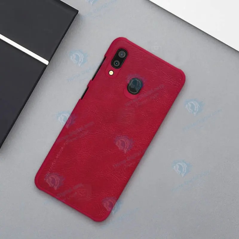 کیف چرمی نیلکین Nillkin Qin Case Samsung Galaxy A30 خرید