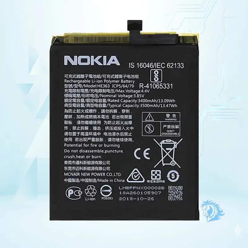 باتری نوکیا Nokia 8.1 / X7 HE363 / HE376 / HE377 خرید