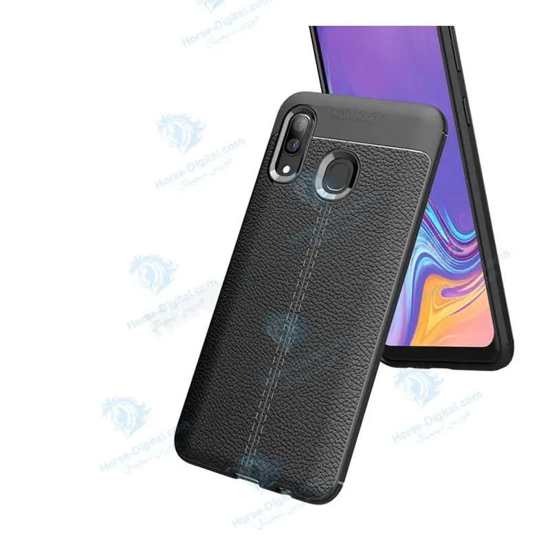 قاب ژله ای طرح چرم سامسونگ Auto Focus Jelly Case Samsung Galaxy A40 خرید