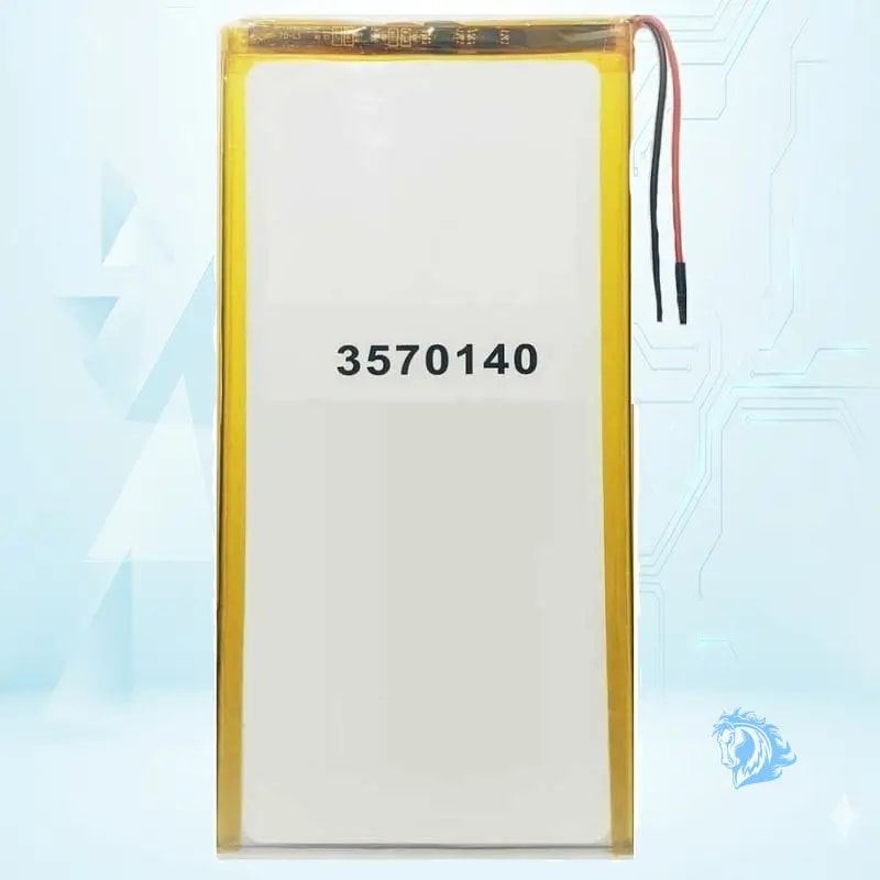 باتری لیتیوم پلیمر با ظرفیت 6000mAh سایز 3570140 خرید