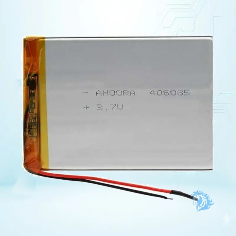باتری لیتیوم پلیمر با ظرفیت 1800mAh سایز 406085 خرید