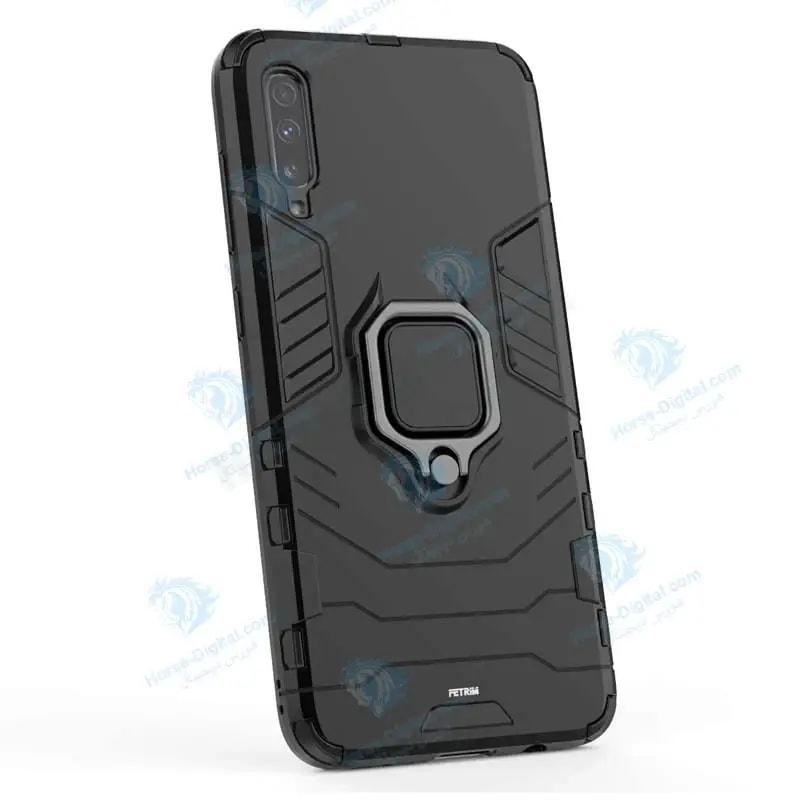 قاب محافظ انگشتی سامسونگ Ring Holder Iron Man Armor Case Samsung Galaxy A70s / A70 خرید