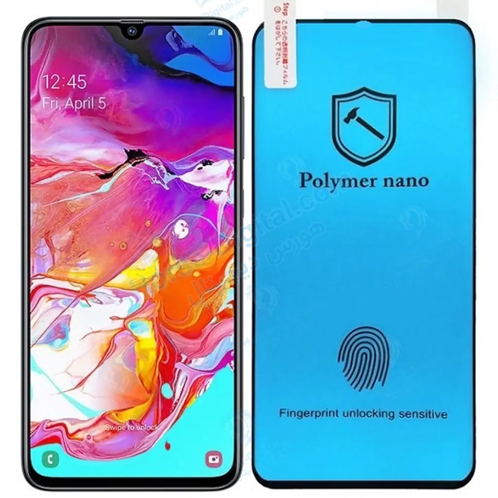 محافظ صفحه نمایش نانو پلیمری سامسونگ Polymer Nano Screen Protector For Samsung Galaxy A70 خرید