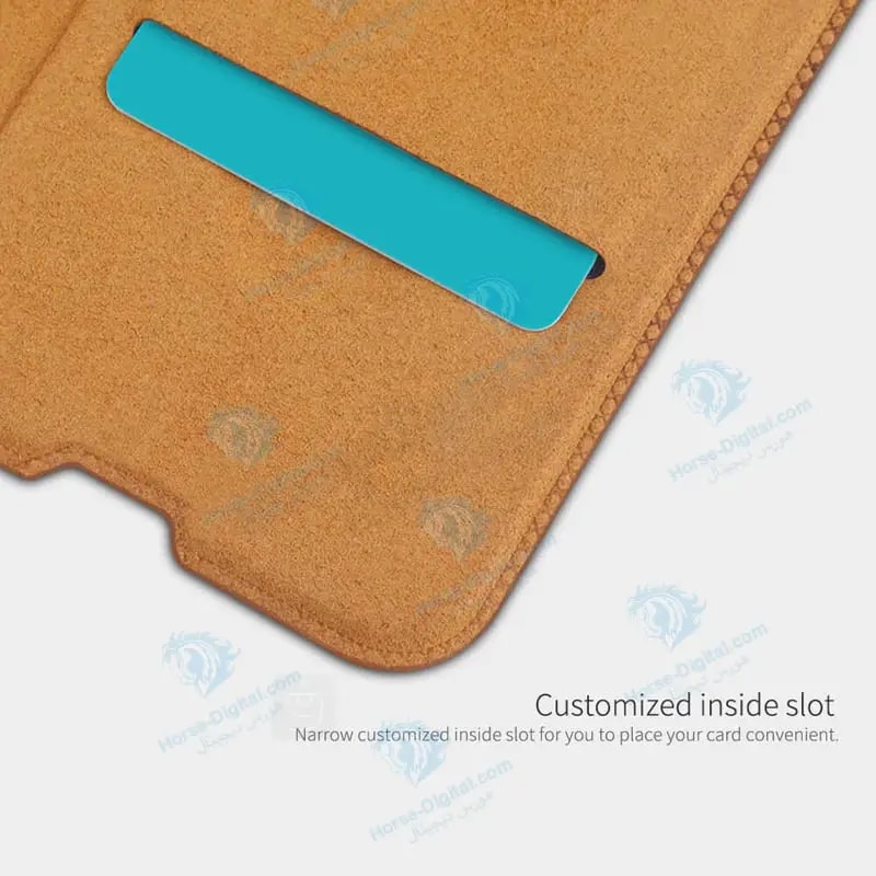 کیف چرمی نیلکین سامسونگ Nillkin Qin Series Leather Case For Samsung Galaxy A70 خرید