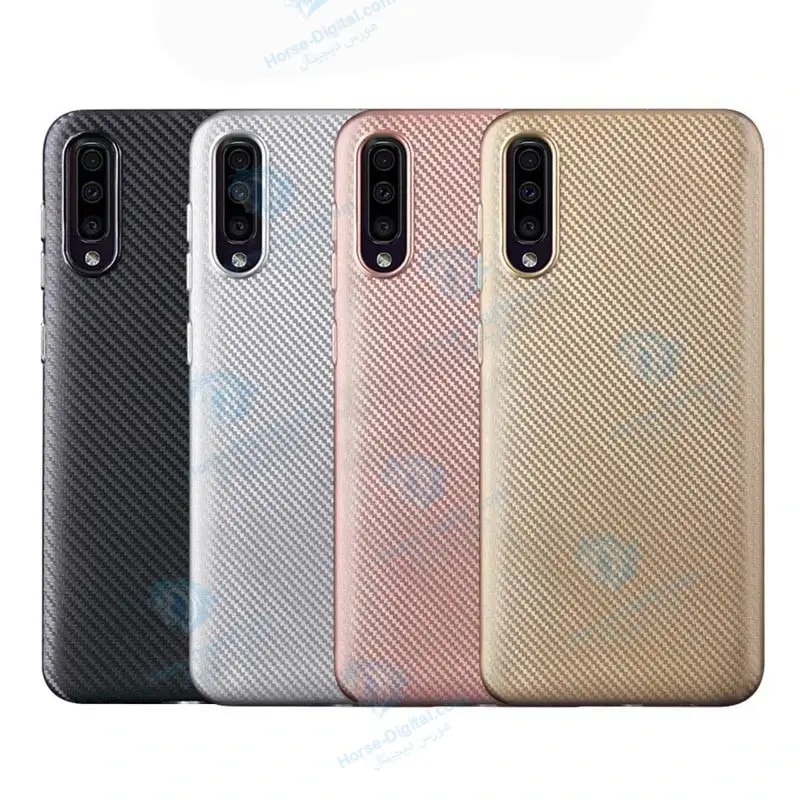 قاب محافظ ژله ای Samsung Galaxy A50 مدل Haimen Carbon Fiber خرید