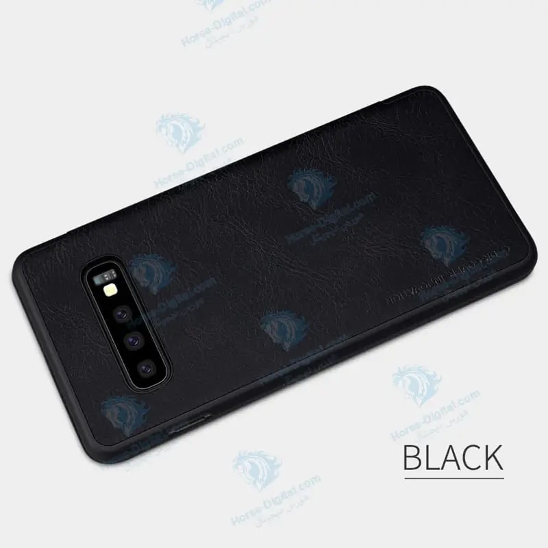کیف چرمی نیلکین سامسونگ Nillkin Qin Series Leather Case For Samsung Galaxy S10 خرید