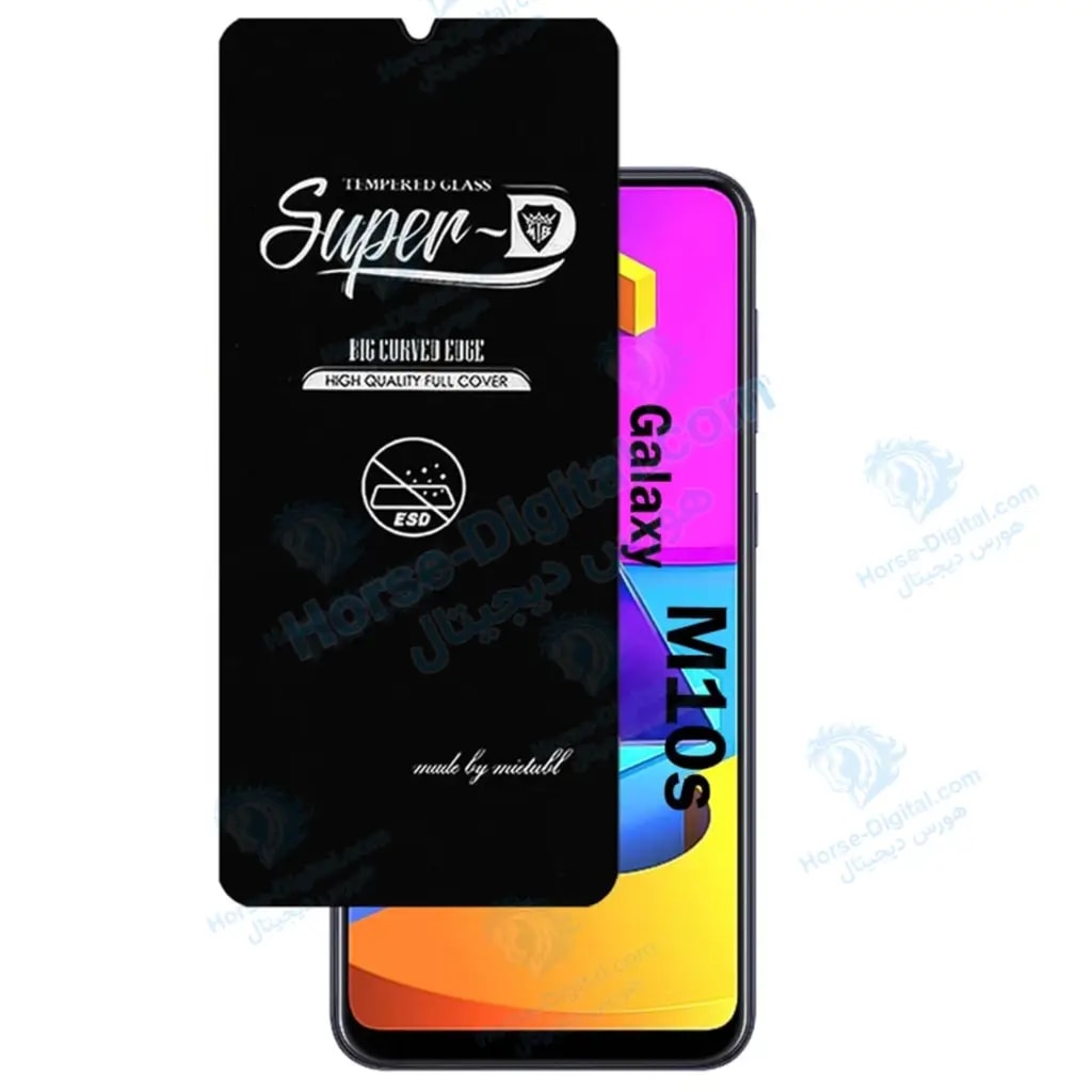 گلس فول Samsung Galaxy M10s مدل Super D خرید