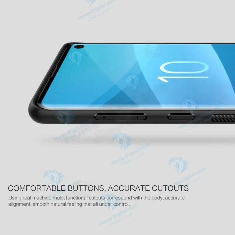 قاب محافظ فیبرکربن نیلکین سامسونگ Nillkin Synthetic Fiber Case Samsung Galaxy S10 خرید