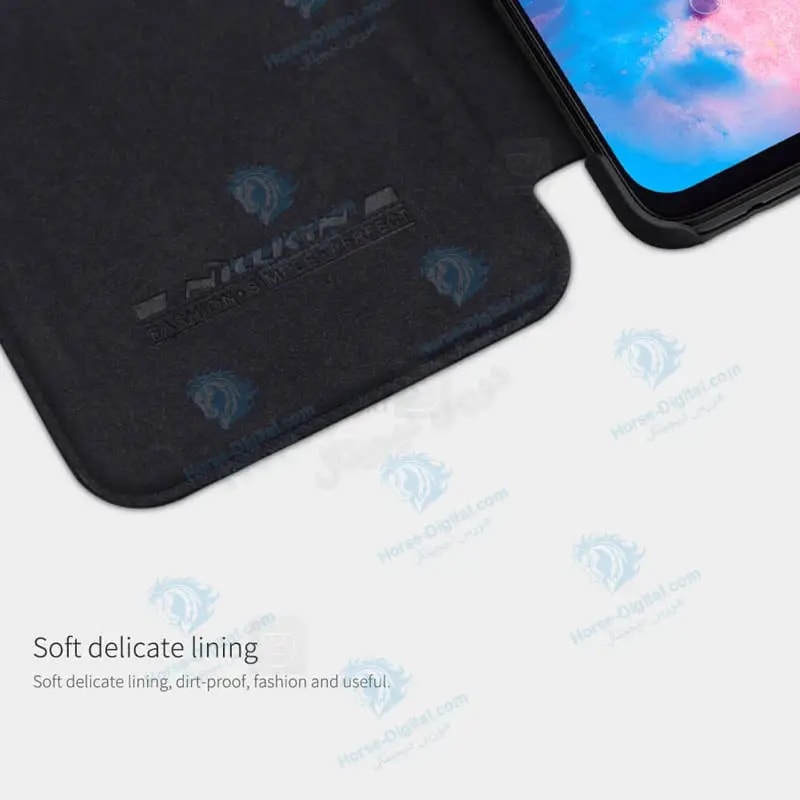 کیف چرمی نیلکین سامسونگ Nillkin Qin Series Leather Case For Samsung Galaxy M30 خرید