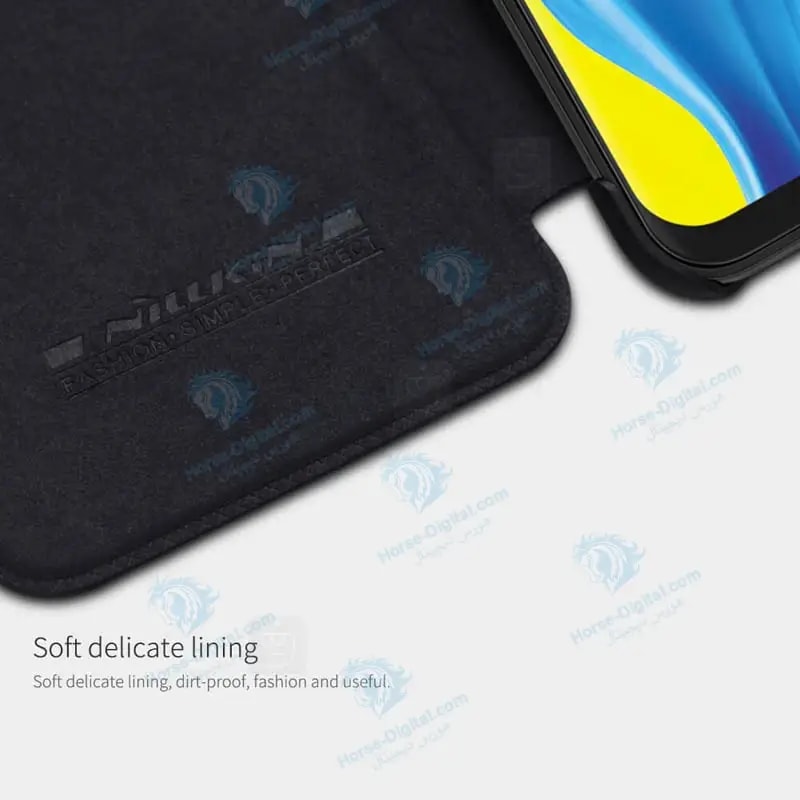 کیف چرمی نیلکین سامسونگ Nillkin Qin Series Leather Case For Samsung Galaxy M20 خرید