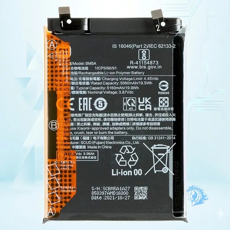 باتری شیائومی Xiaomi Redmi Note 11 Pro 5G Bm5a خرید