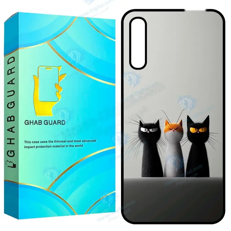 کاور قاب گارد طرح گربه مدل GCHPA50 مناسب برای گوشی موبایل سامسونگ Galaxy A50 / A50s / A30s خرید