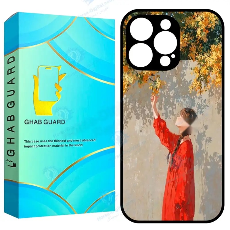 کاور قاب گارد طرح دختر مدل Gchp16p مناسب برای گوشی موبایل اپل iPhone 16 Pro خرید