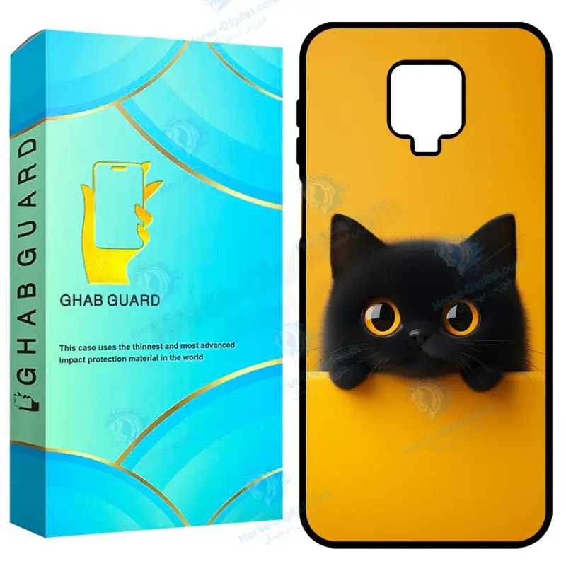 کاور قاب گارد طرح گربه مدل Gchpn9s مناسب برای گوشی موبایل شیائومی Redmi Note 9S / Redmi Note 9 Pro / Redmi Note 9 Pro Max خرید