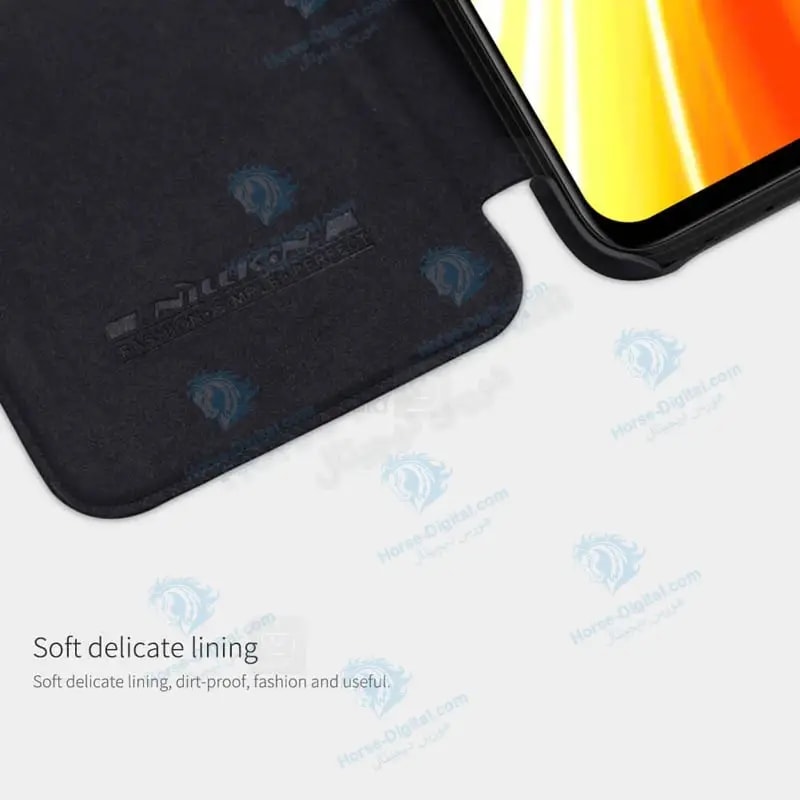 کیف محافظ چرمی نیلکین شیائومی Nillkin Qin Case For Xiaomi Redmi Note 8 خرید