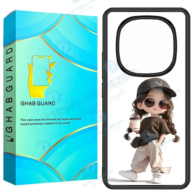 کاور قاب گارد طرح دختر مدل Gn14p مناسب برای گوشی موبایل شیائومی Redmi Note 14 Pro 5G / Note 14 Pro Plus 5G خرید